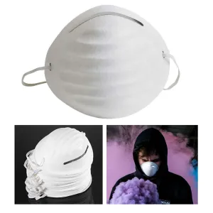 10 Pcs Disposable Medical Industry Dust Proof Mouth Cover Face Mask Valve Filter