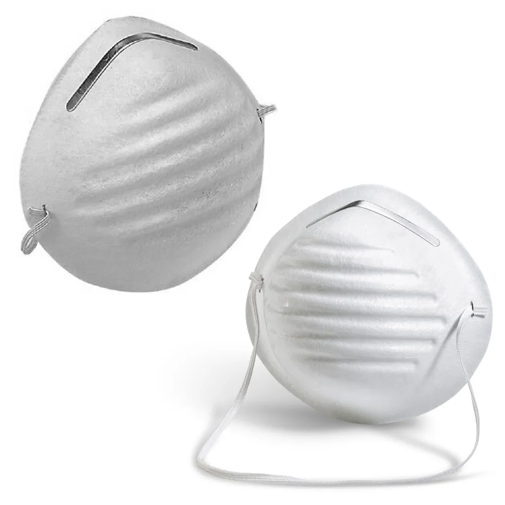 10 Pcs Disposable Medical Industry Dust Proof Mouth Cover Face Mask Valve Filter