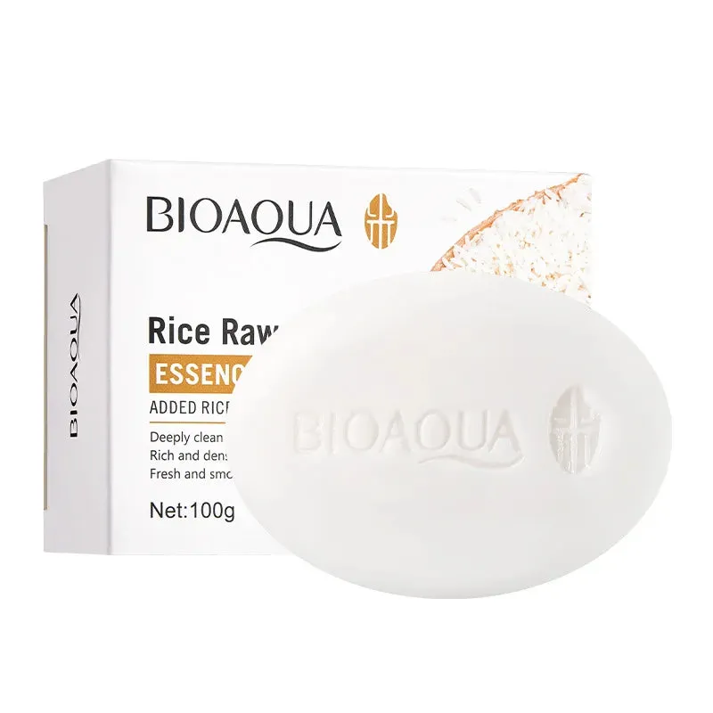 2 Piece Moisturizing Rice Facial Soap