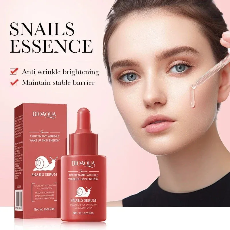 2 Piece Turmeric Snail Serum Set For Face Moisturizing & Brightening