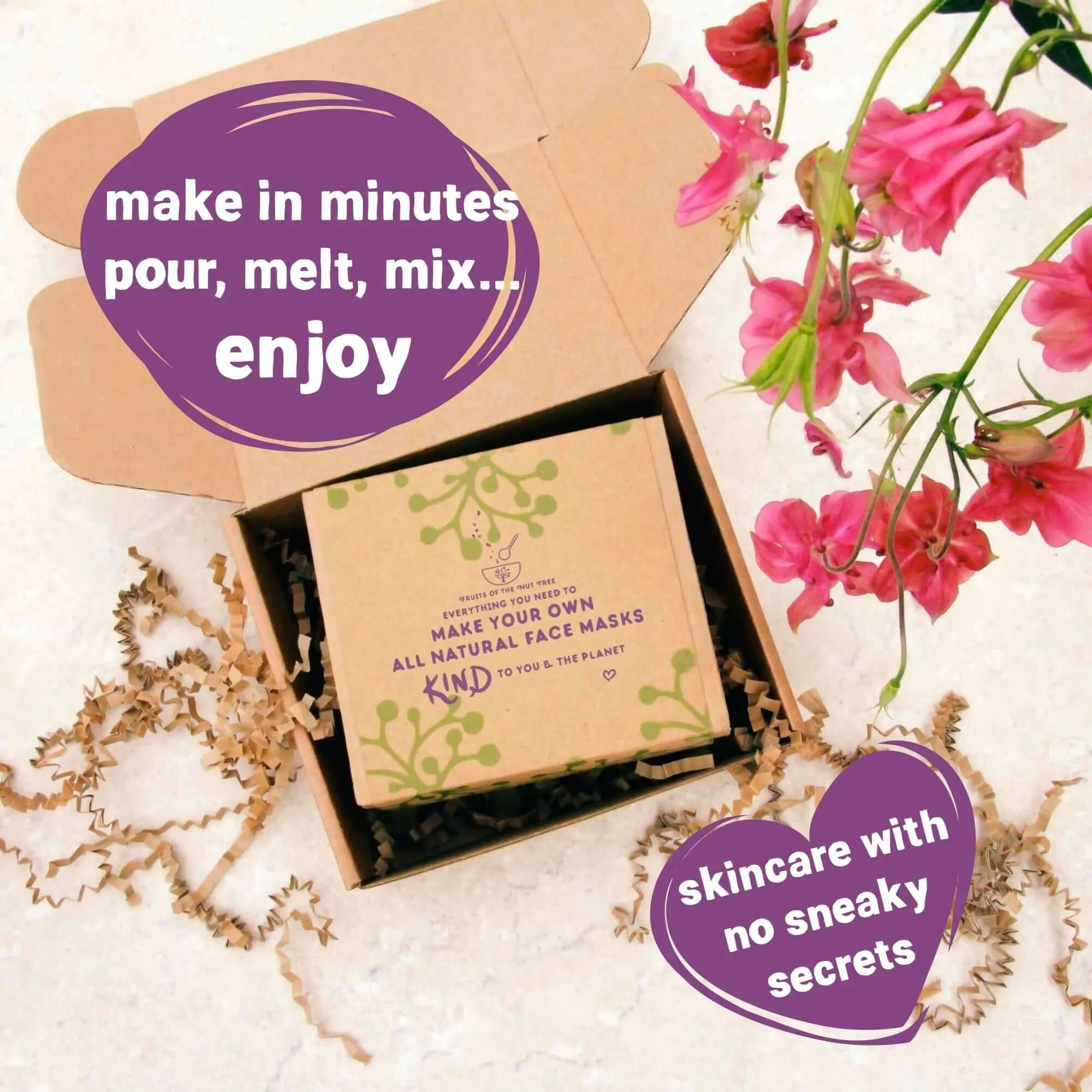All Natural Vegan Face Mask Kit