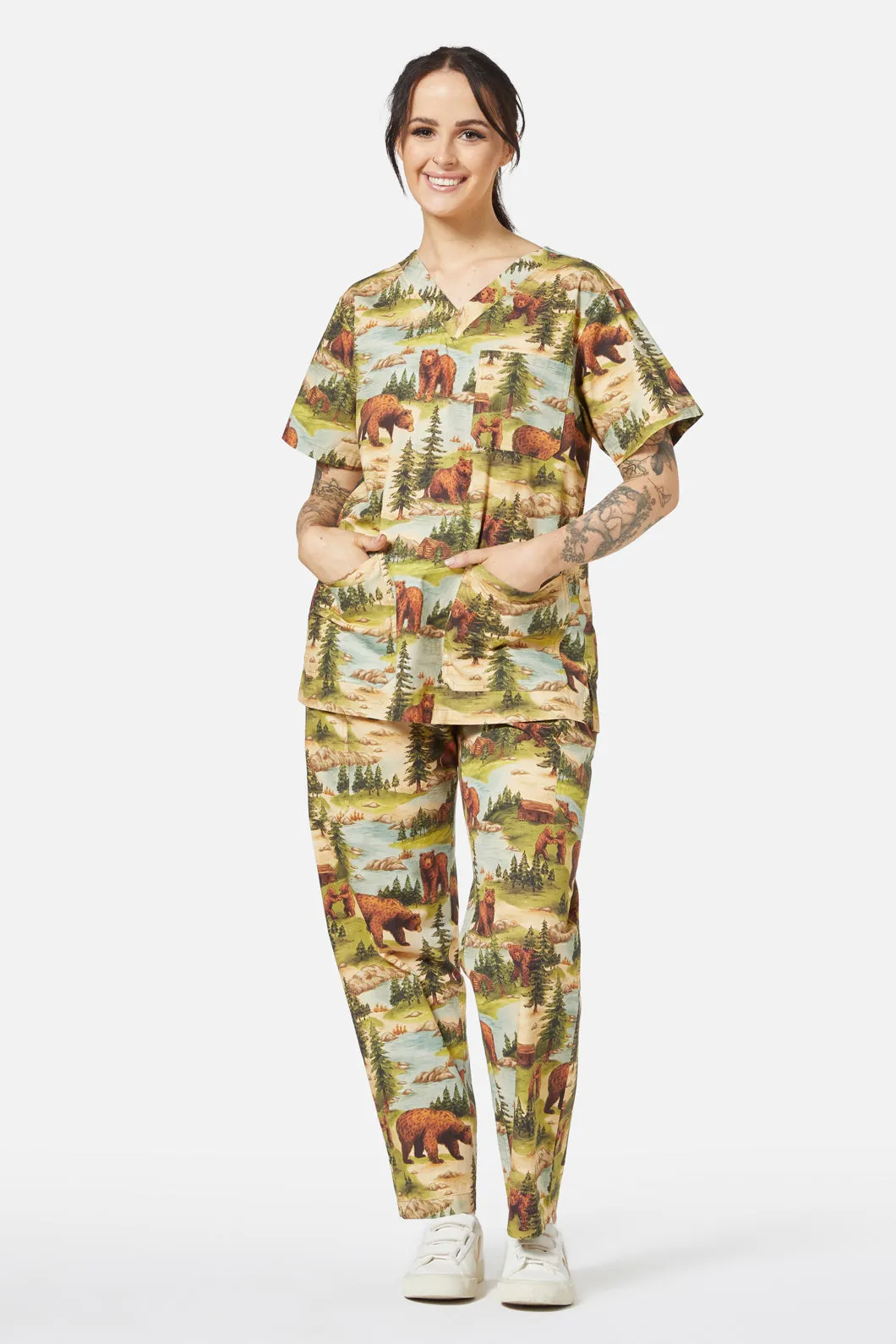 Beary Cute Scrub Set