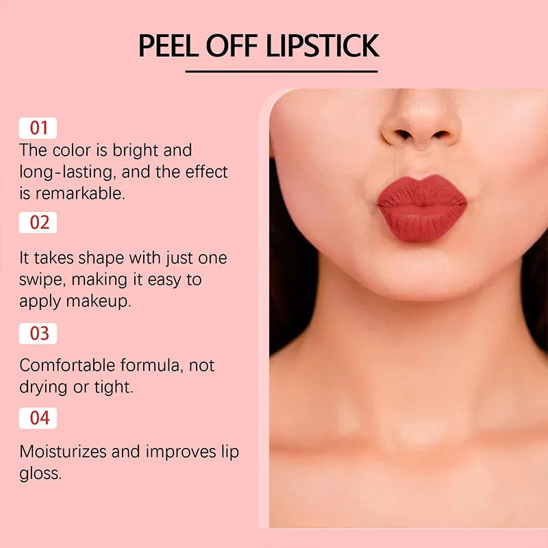 BUY 1 GET 1 FREE TODAYSmudge-Proof Peel-Off Lip Stain