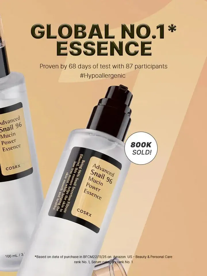COSRX | Advanced Snail 96 Mucin Power Essence | 100 mL / 3.38 fl. oz.