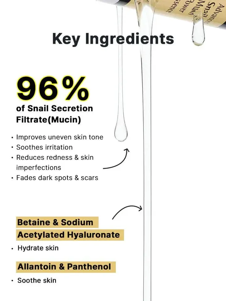 COSRX | Advanced Snail 96 Mucin Power Essence | 100 mL / 3.38 fl. oz.
