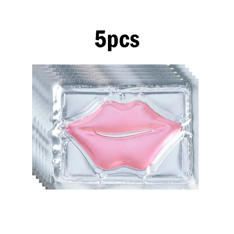 Crystal Collagen Lip Mask 30 Piece Pink Gold Plumper