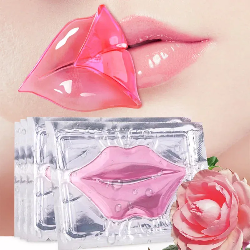 Crystal Collagen Lip Mask 30 Piece Pink Gold Plumper