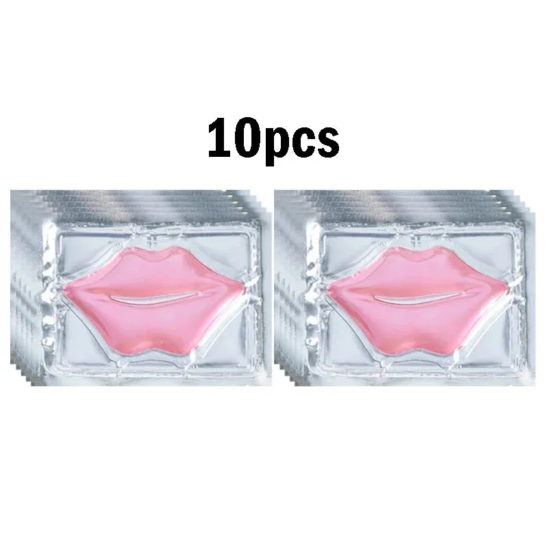 Crystal Collagen Lip Mask 30 Piece Pink Gold Plumper