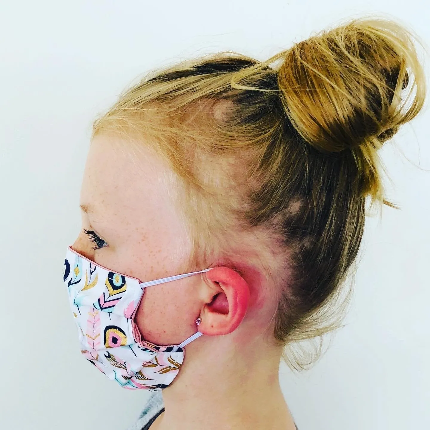 Face Mask - Mustard Suns