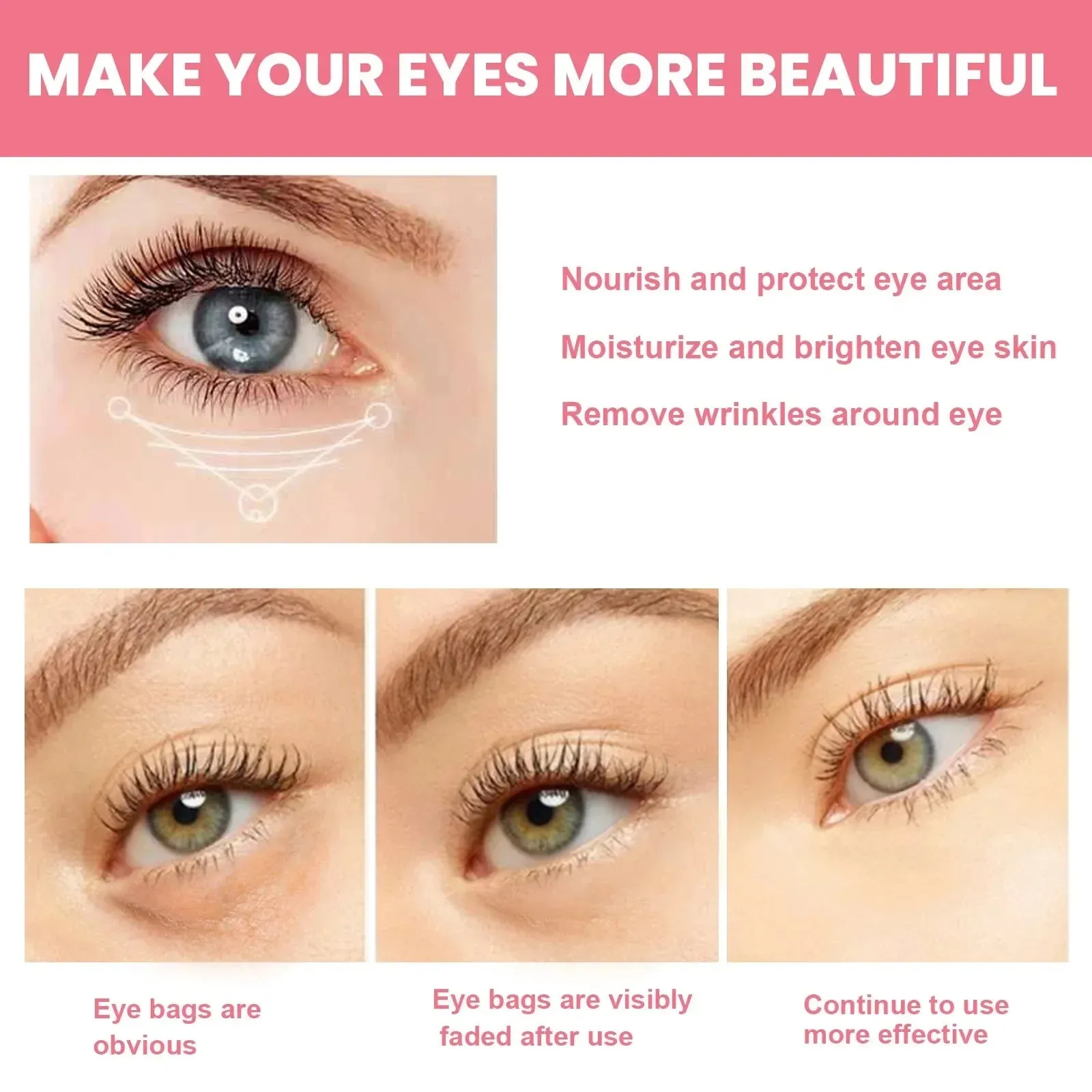Fast Wrinkle Remover Balm Anti-Aging Fade Fine Lines Collagen Stick Moisturizing Tighten Facial Skin Care Cosmetics Quickly