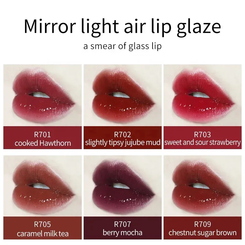 Moisturizing Jelly Water Gloss Lip Plumper Light Mirror Lip Glaze