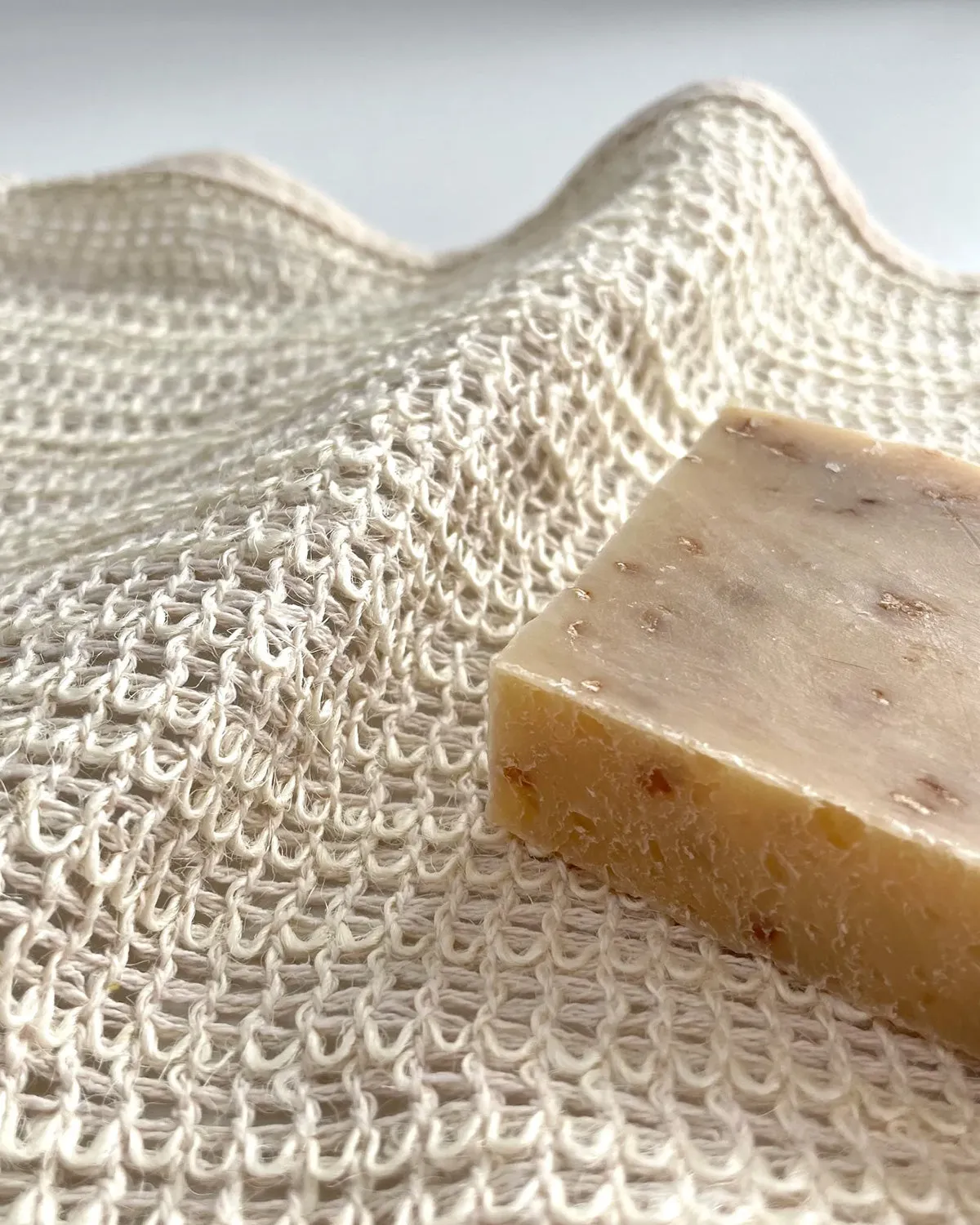 Natural Exfoliating 10x10 Sisal Washcloth