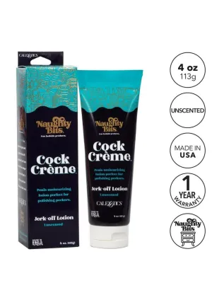 Naughty Bits Cock Crme Water Based Jerk-Off Lotion