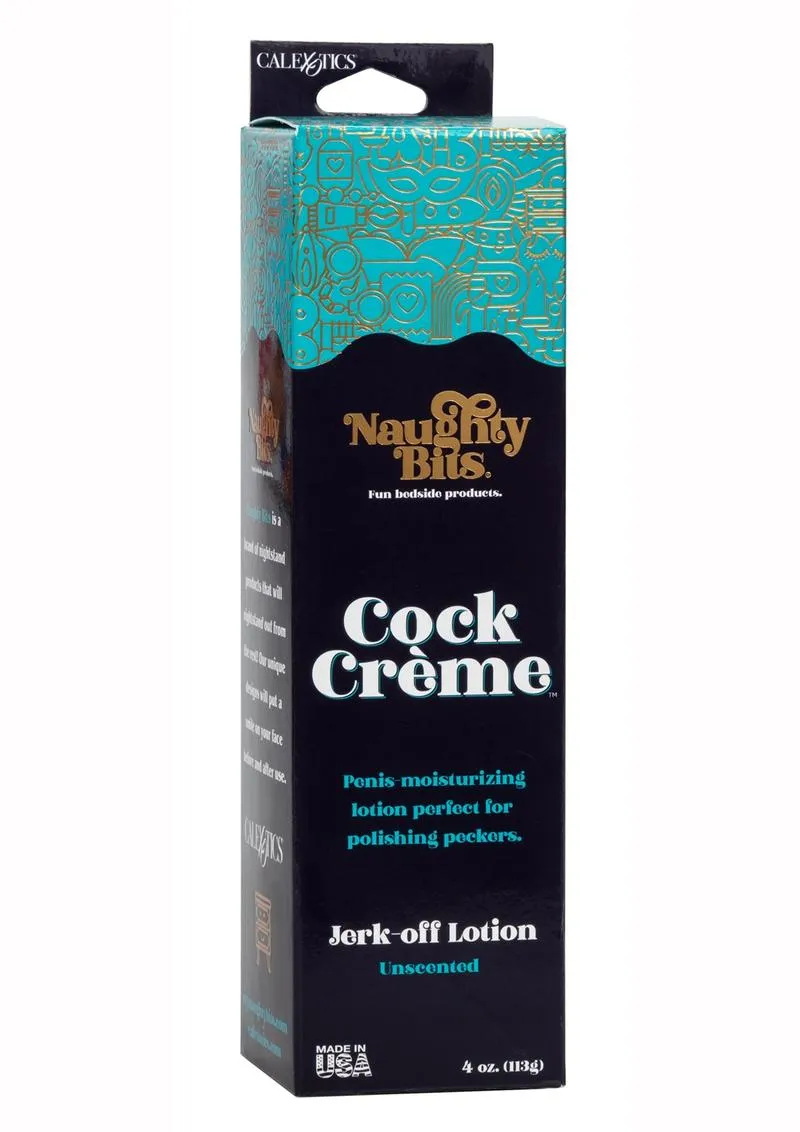 Naughty Bits Cock Crme Water Based Jerk-Off Lotion
