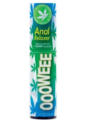 Ooowee Anal Relaxer Silicone Lubricant with Hemp