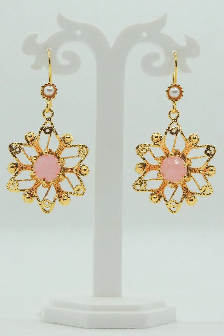 Rashmi Earrings In Pink
