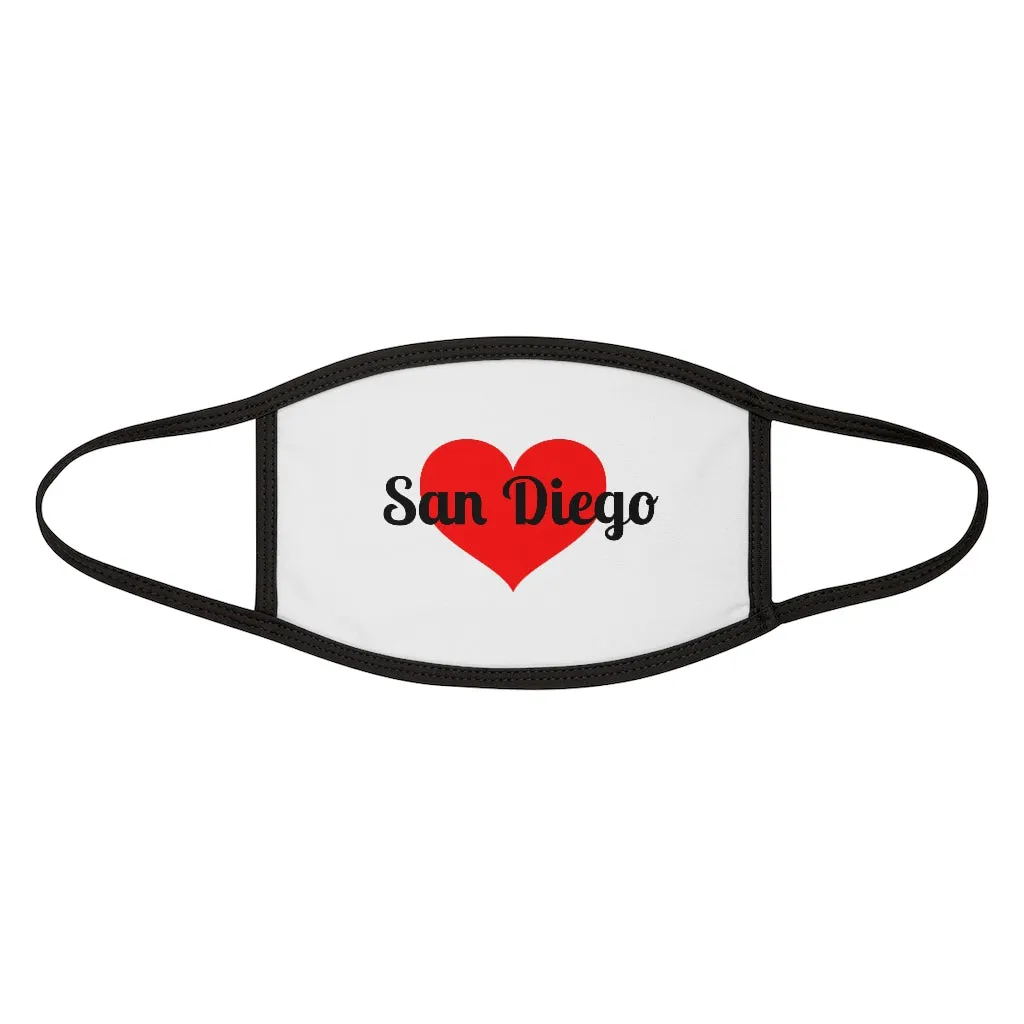 San Diego Mixed-Fabric Face Mask