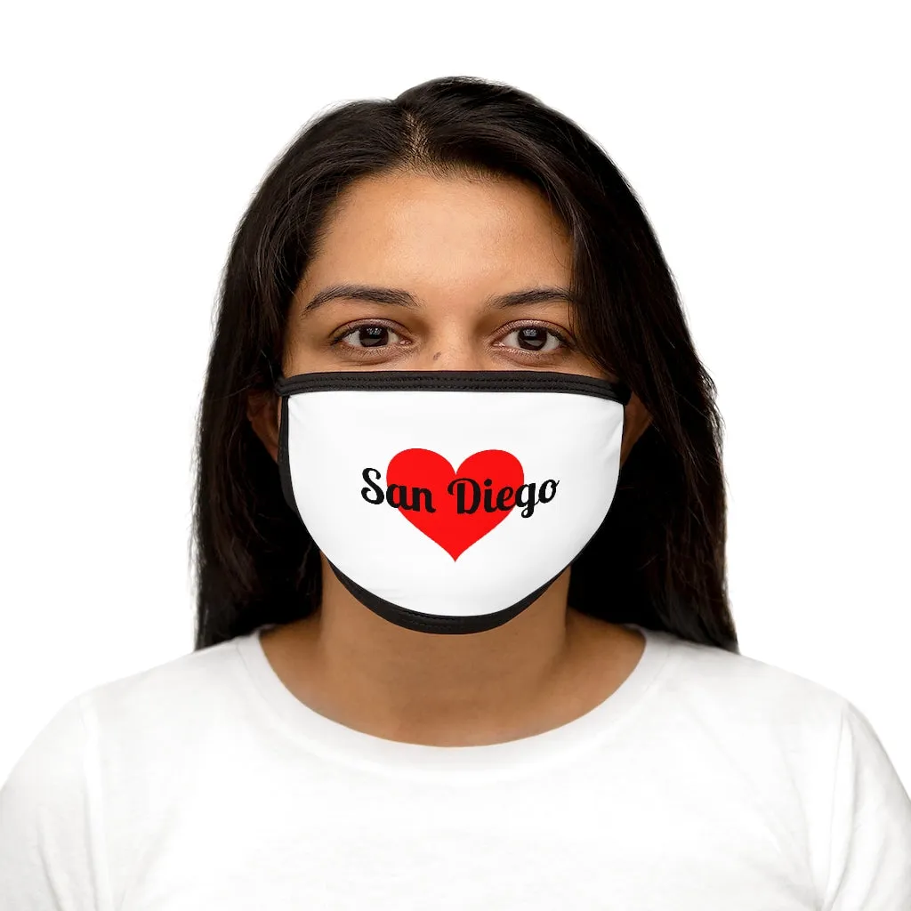  San Diego Mixed-Fabric Face Mask
