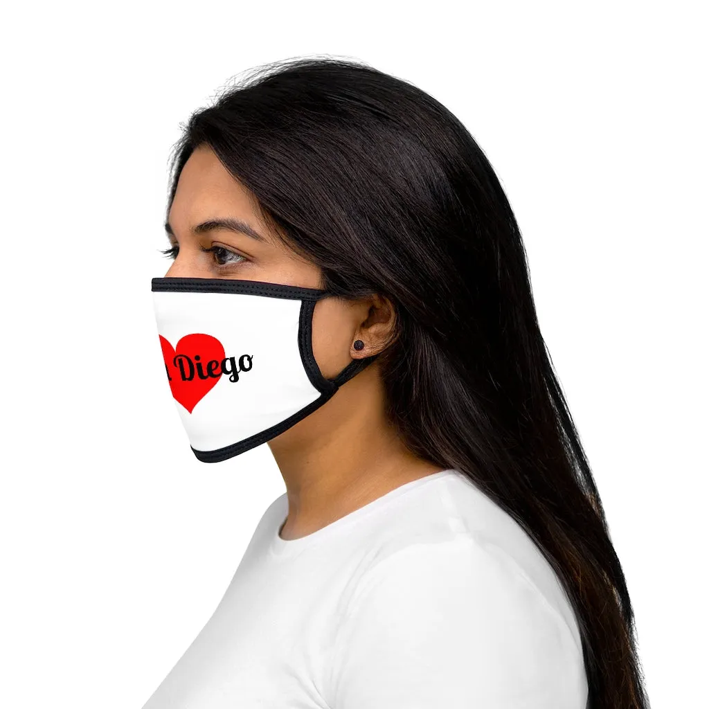  San Diego Mixed-Fabric Face Mask