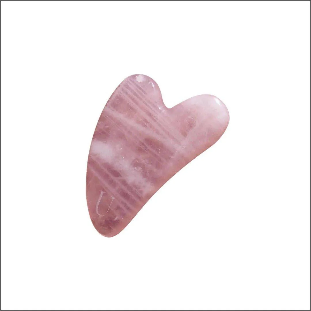 The Unnamed Facial Ritual Set 3 Sheet Masks & Rose Quartz Gua Sha