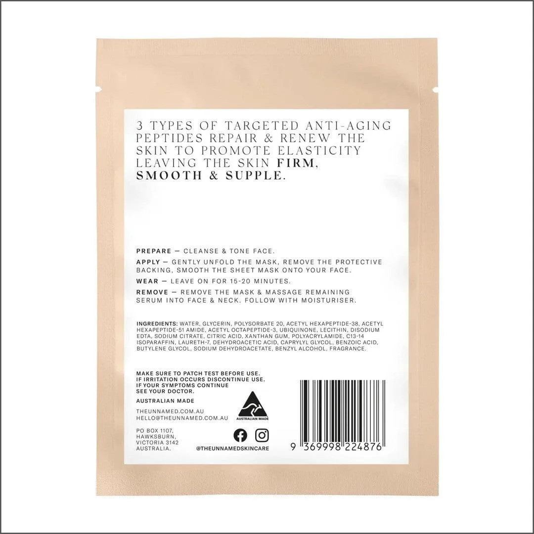 The Unnamed Firming & Anti-Aging Sheet Mask 25ml